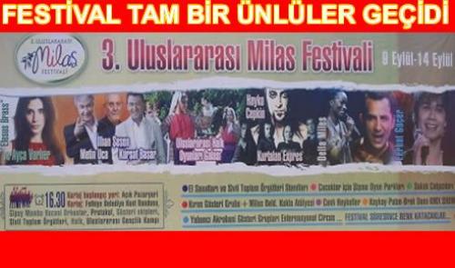3. Uluslararası Milas Festivali 