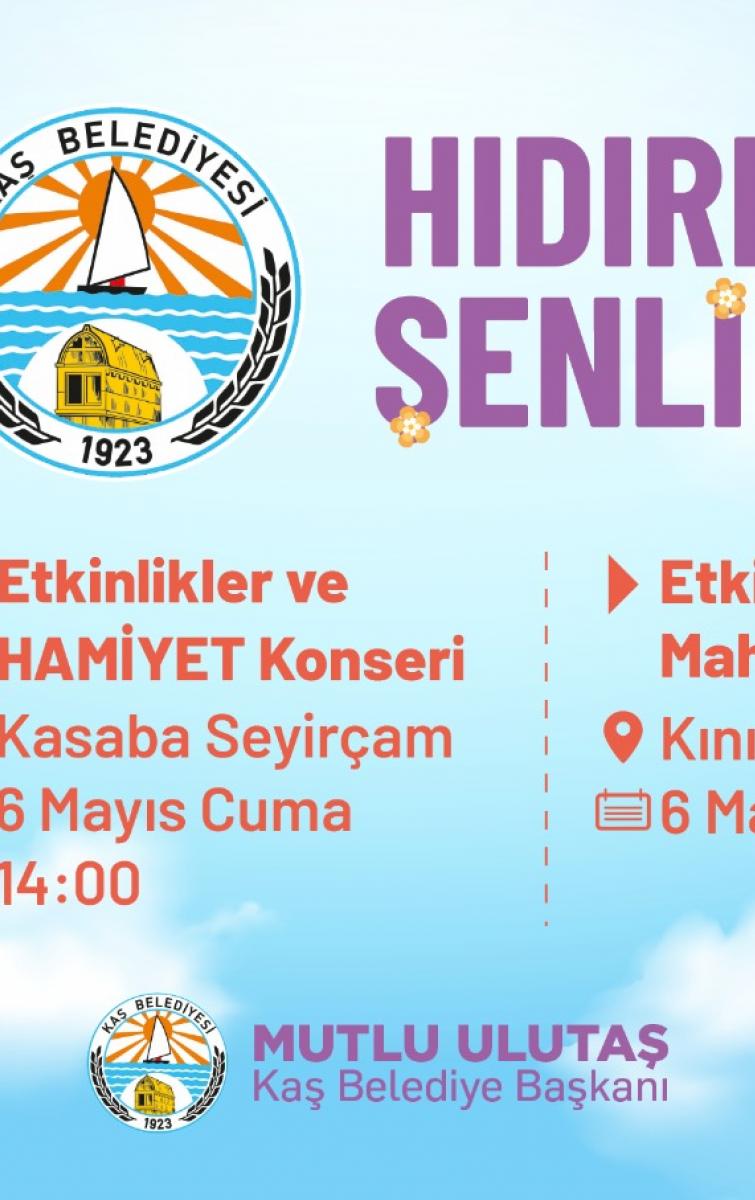 6 MAYIS HIDIRELLEZ ŞENLİĞİ HAMİYET KONSERİ