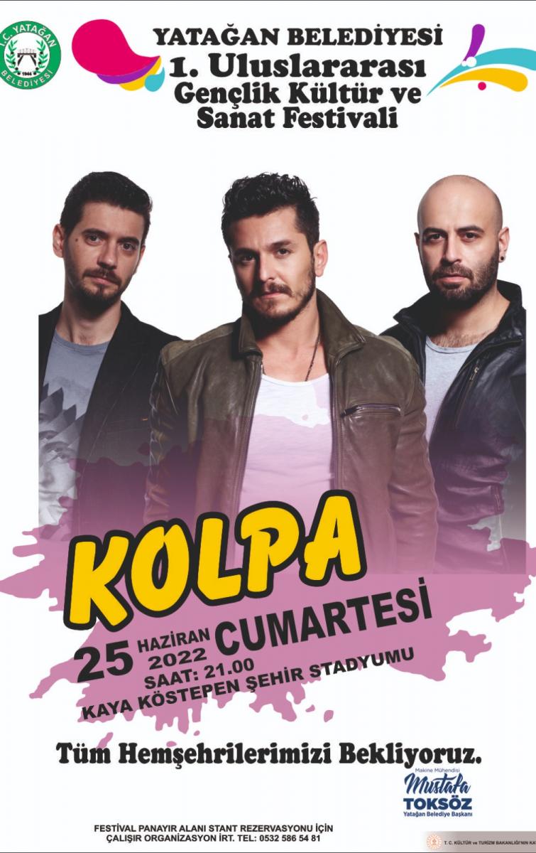 25 HAZİRAN YATAĞAN BELEDİYESİ KOLPA KONSERİ