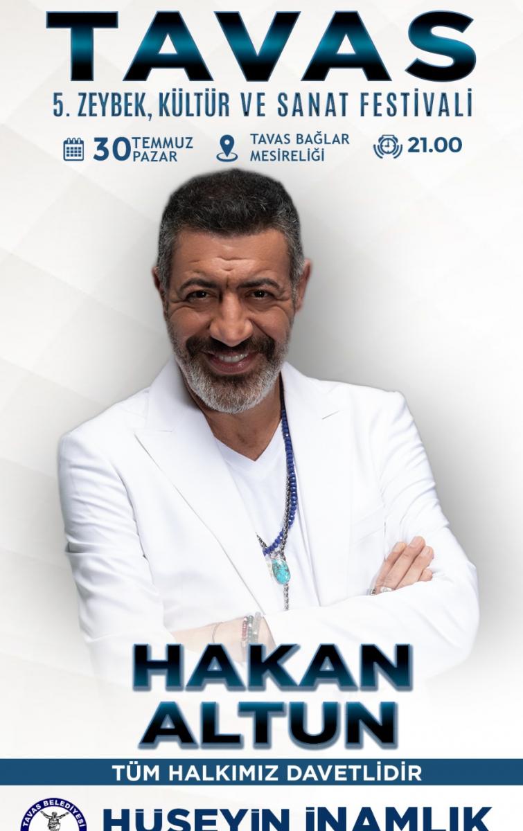 30 TEMMUZ TAVAS 5.ZEYBEK KÜLTÜR VE SANAT FESTİVALİ HAKAN ALTUN KONSERİ